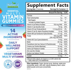 Nature's Gummies primer plano de gomita con textura y aspecto apetecible