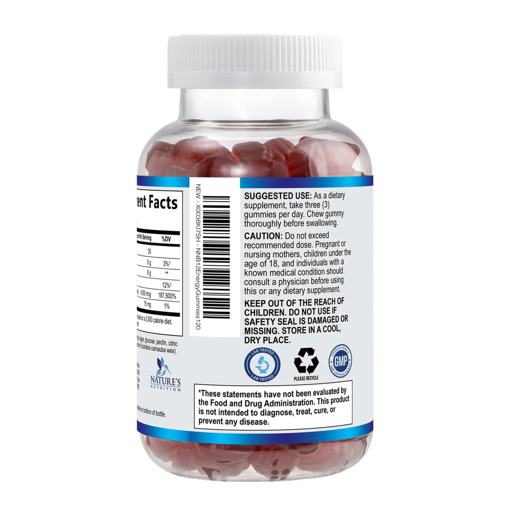 Nature's Nutrition atleta tomando gominola antes de correr para conveniencia
