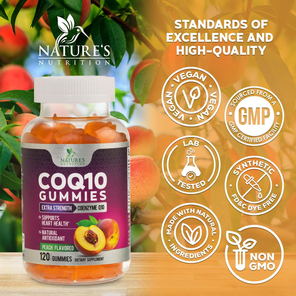 Nature's Nutrition gominola en mano ideal para rutinas sobre la marcha