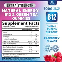 Nature's Nutrition textura gomita muestra suavidad y sabor berry