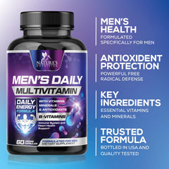 Nature's Nutrition multivitamínico en contexto deportivo mostrando energía