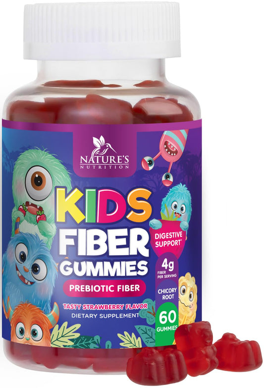 Nature's Nutrition envase frontal mostrando las gominolas y beneficios