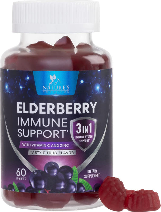 Nature's Nutrition frente del envase mostrando beneficios inmunológicos