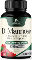 Nature's Nutrition frente del envase mostrando 60 cápsulas y marca