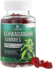 Nature's Nutrition envase frontal mostrando gomitas veganas y beneficio de apoyo diario