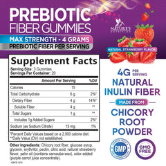 Nature's Nutrition primer plano de textura gomosa, apoya digestión fácil