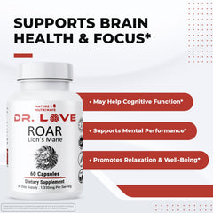 Nature’s NutriWave ROAR cápsulas en mano mostrando tamaño práctico y fácil toma