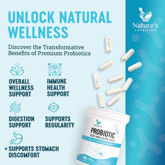 Nature's Physician etiqueta con ingredientes, transparencia y confianza