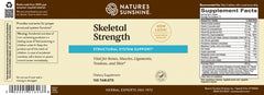 Nature's Sunshine etiqueta con lista de ingredientes y beneficios claros
