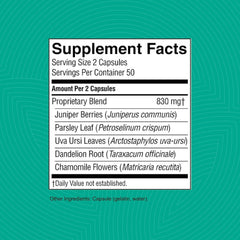 Nature's Sunshine etiqueta nutricional y lista de ingredientes para transparencia y confianza
