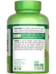 Nature's Truth producto en mesa con ambiente saludable y natural