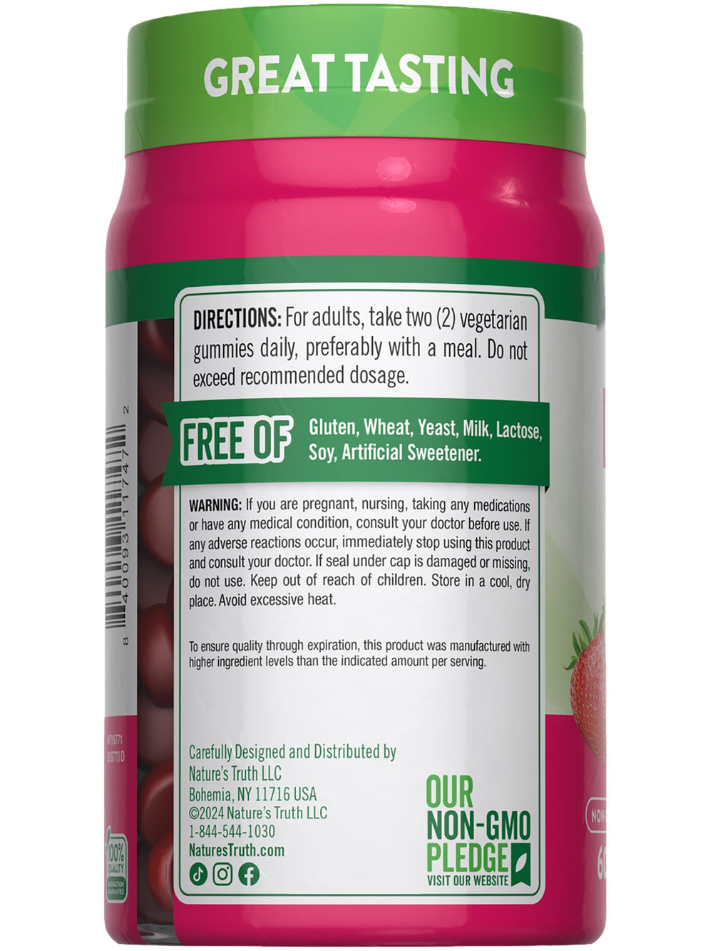 Nature's Truth producto en entorno de desayuno promoviendo rutina diaria