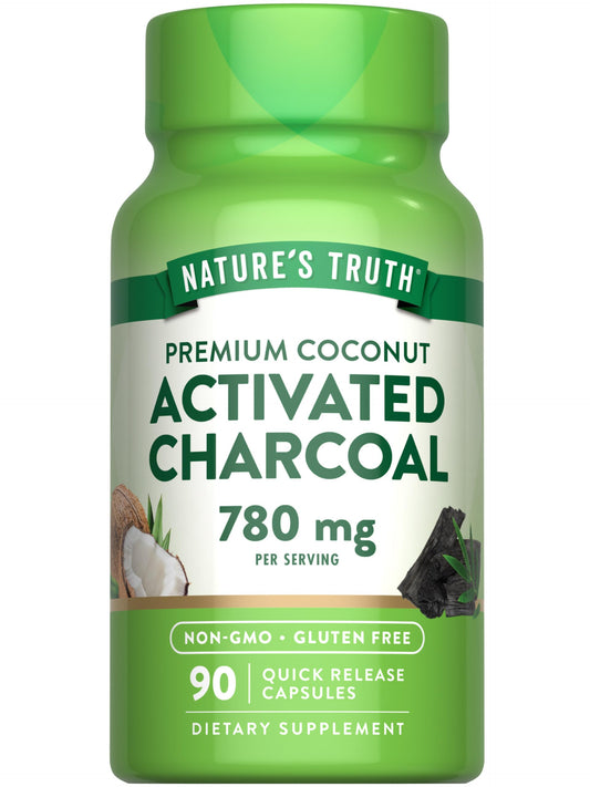 Nature's Truth frasco frontal mostrando 90 cápsulas y etiqueta clara