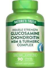 Nature's Truth frasco frontal mostrando etiqueta y beneficios claros