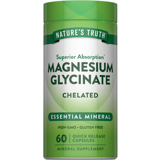 Nature's Truth envase frontal mostrando etiqueta clara y beneficios