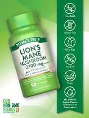 Nature's Truth cápsula vegana en primer plano para fácil ingestión