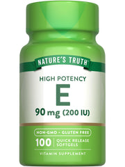 Nature's Truth botella frontal con etiqueta clara y beneficios visibles