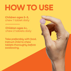 Nature's Way etiqueta nutricional en detalle para ver los ingredientes y dosificación