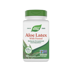 Nature's Way envase frontal mostrando 100 cápsulas y beneficio de alivio ocasional