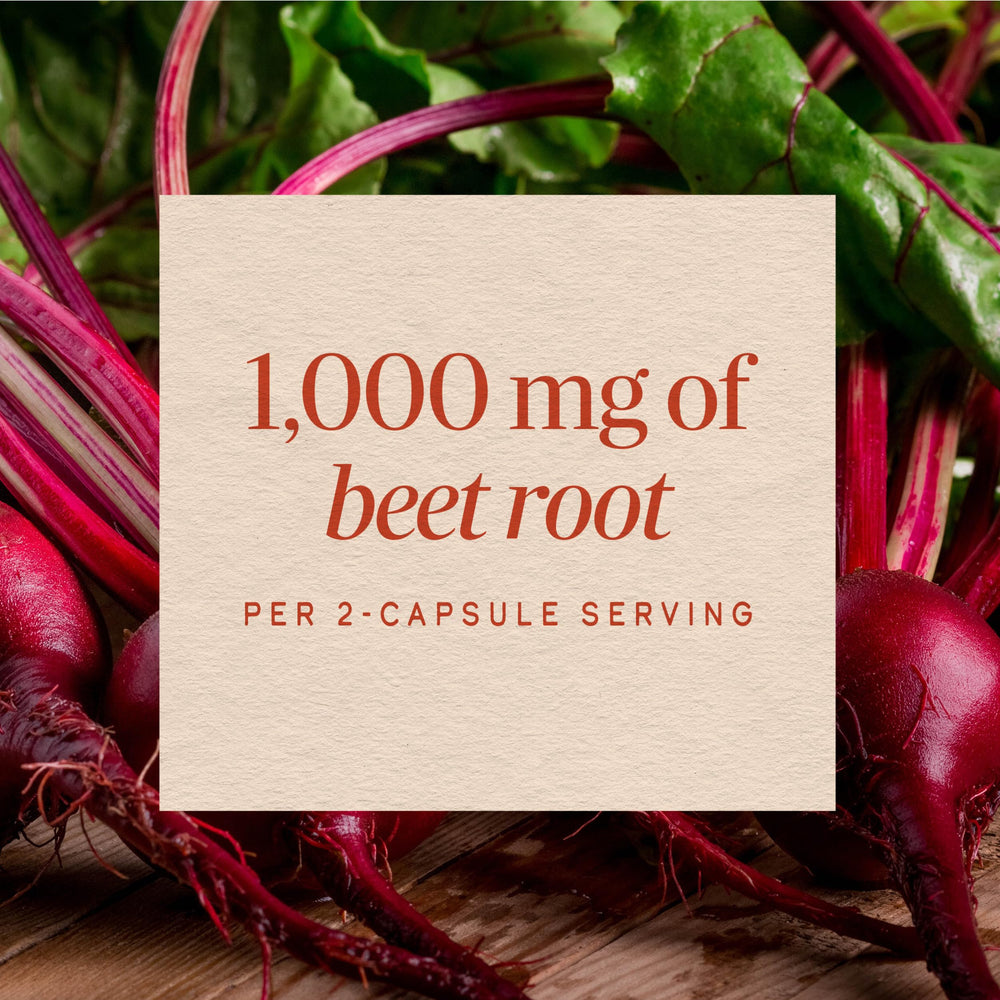 Nature's Way cápsulas junto a comida para ilustrar toma con alimentos