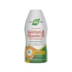 Nature's Way botella frontal mostrando el etiquetado y beneficios