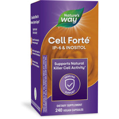 Nature's Way envase frontal mostrando nombre y cantidad, claridad de uso