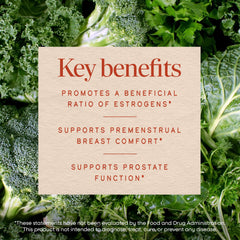 Nature's Way etiqueta con la lista de ingredientes y dosificación