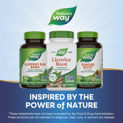 Nature's Way cápsula abierta revelando contenido vegetal y beneficio natural