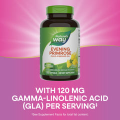 Nature's Way semillas de onagra y aceite, imagen del origen del producto