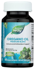 Nature's Way frontal del envase mostrando beneficios y contenido