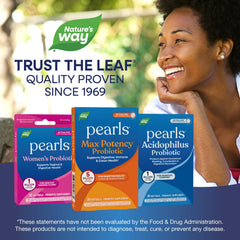 Nature's Way frasco en mesa de cocina junto a alimentos mostrando uso en estilo de vida sano