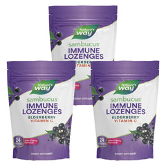 Nature's Way envase frontal de Sambucus mostrando la etiqueta y beneficio antioxidante