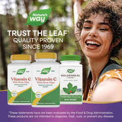 Nature's Way frasco en cocina estilo de vida mostrando uso rutinario saludable