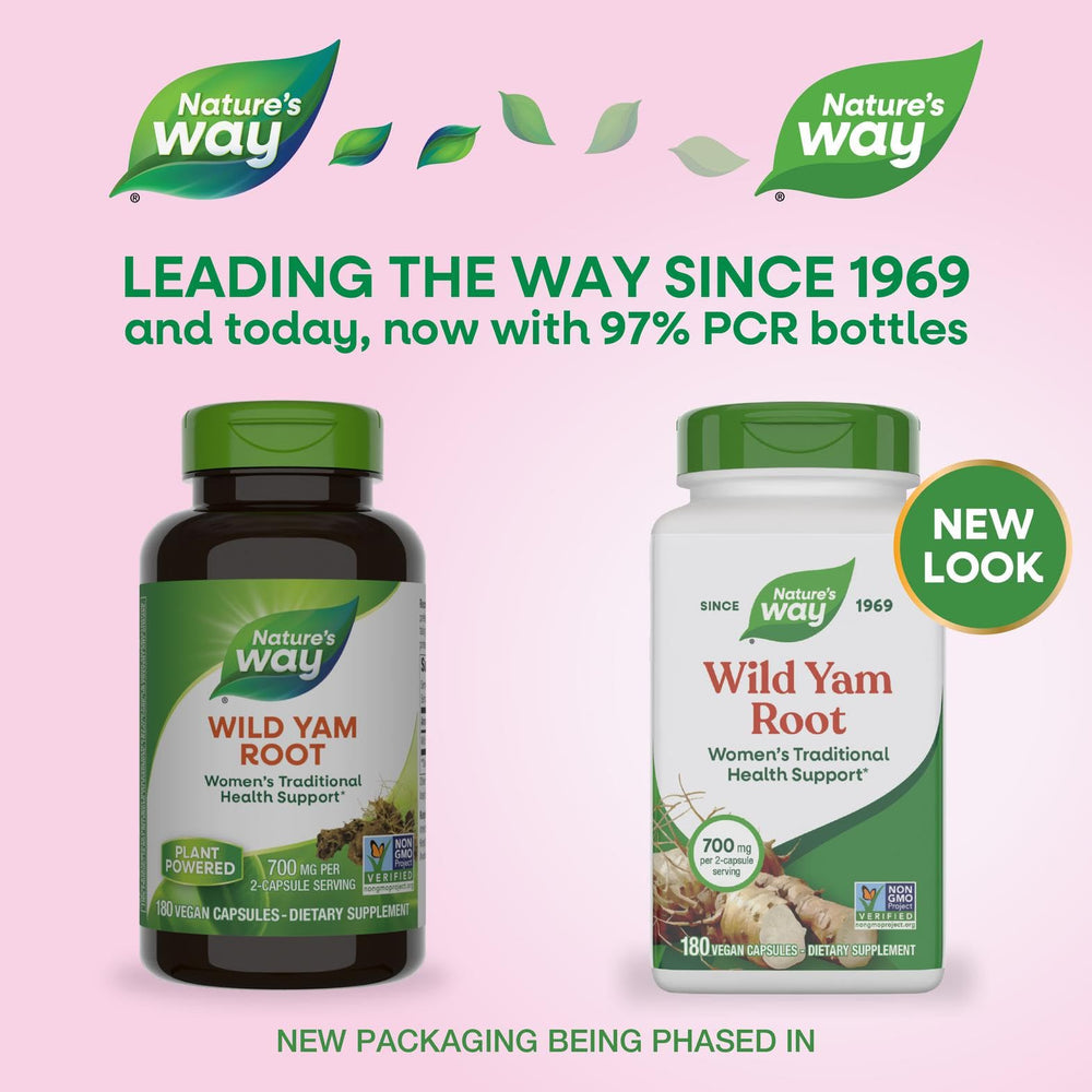 Nature's Way cápsulas en mano para comparar tamaño y comprobar la dosificación práctica