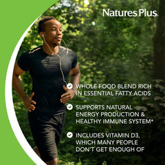 NaturesPlus porción en mano para visualizar tamaño y cantidad por servicio