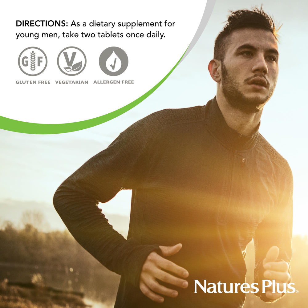 NaturesPlus bote junto a mano para comparar tamaño y porciones