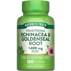 Nature's Truth frasco frontal mostrando diseño y cantidad