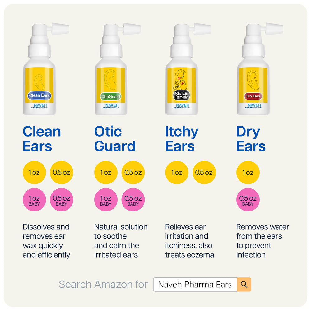 NAVEH PHARMA etiqueta con ingredientes naturales para mayor tranquilidad