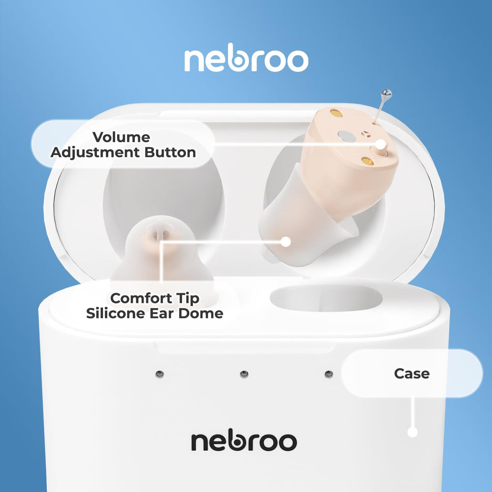 Nebroo PRO 3.0 funda cargadora portátil abierta con carga inalámbrica fácil
