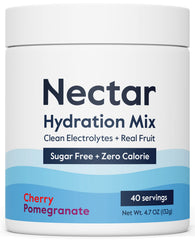 Nectar frente del envase mostrando presentación y beneficio de hidratación rápida