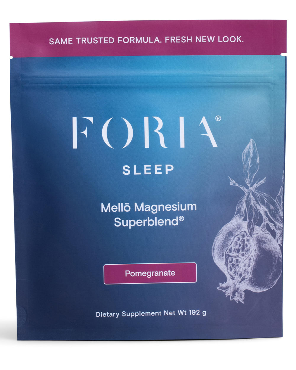 Ned mellö empaque frontal para iniciar una rutina nocturna calmante.