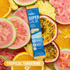 Nello SuperCalm etiqueta con ingredientes clave y transparencia