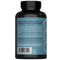 NeoCell etiqueta con ingredientes clave y aporte de colágeno
