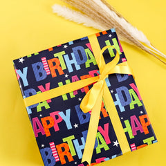 NESCCI regalo envuelto en papel para presentación festiva y resistente
