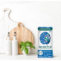 NEURIVA botella abierta con tapa para ver presentación y frescura