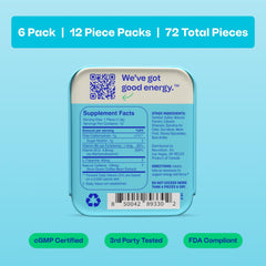 Neuro mints esparcidas que muestran las 72 unidades y disponibilidad
