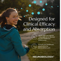 Neurobiologix producto colocado en mesa de cocina como suplemento cotidiano