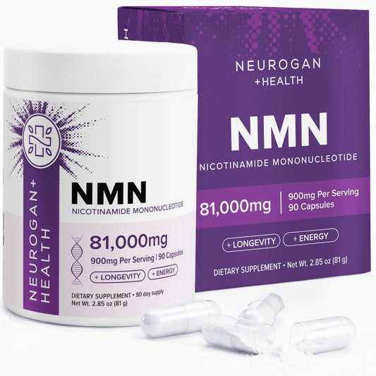 Neurogan frasco frontal con etiqueta clara y conveniencia diaria