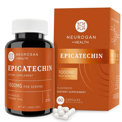 Botella Neurogan Epicatequina 500 mg para uso diario y rendimiento.