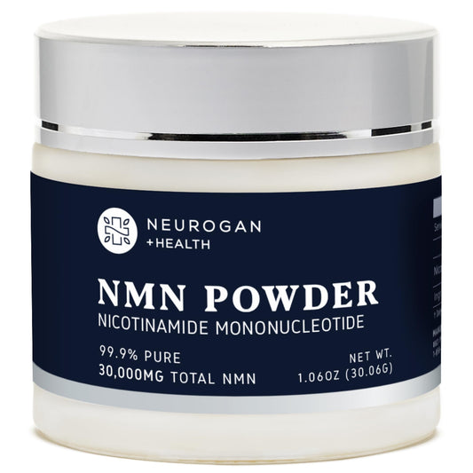 Neurogan NMN en polvo puro para mezclar en bebidas y apoyar la energía diaria